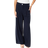 Wallis Stripe Wide Leg Trouser - Navy