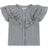 Konges Sløjd Kim Frill SS Shirt - Captains Blue Check (KS100330-P40003)