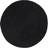 Dixie Elin Ø38 cm Black Bordstablett Svart