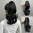 Shein Ponytail Extension Long Curly Synthetic Wig