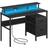 Vasagle Wide Gaming Desk With LED Lights 120W cm