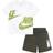 Nike Baby Sportswear Club Specialty French Terry Shorts Set - Cargo Khaki (66L775-F84)