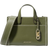 Michael Kors Gigi Small Topstitched Leather Messenger Bag - Smokey Olive