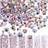 Bememo Diamond Rhinestones Iridescent 346-pack