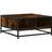 vidaXL Engineered Wood Smoked Oak Sofabord 60.5x60.5cm