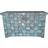 Alexandra House Living Iron Acacia Mango Blue Kista 130x86cm