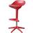 Modern Restaurant Lifting High Red Seating Stool 92cm