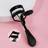 Shein 1pc Portable Stainless Steel Eyelash Curler With Comb, Black, Pinch And Hold For Natural Looking Lash Curl