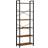 Vasagle 6 Tier Vintage Brown/Inky Black Bokhylla 186cm