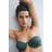 H&M Ladies Green Non-padded bikini top