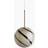 H&M Glass Black/Striped Pendant Lamp ∅ 20cm