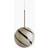 H&M Glass Black/Striped Pendant Lamp 20cm