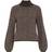 Vila Lory High Neck Knitted Pullover - Coffee Bean