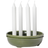 Ernst 398459 Green Candle Holder 6cm