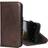 Torro iPhone 16 Pro Max Leather Wallet Case Dark Brown
