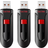 SanDisk Cruzer Glide 32GB USB 2.0 (3-Pack)