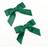 Shein Dark Green Bowknot Hair Clips For Women