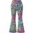 Shein Young Girls Fashion Animal Print Flared Casual Pants Suitable For Casual Daily Wear SpringSummerAutumn