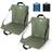 Voyager 2 Pack Folding Camping Chair Lightweight And Portable With Carry Handle Khaki One Size