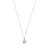 Esprit Gleam Necklace - Silver/Transparent