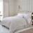 Sanderson Pyramus Super King Set Linen Duvet Cover Beige