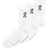 On Logo Sock 3 pack - White