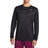 NIKE Dri Fit Legend Men's Long Sleeve Fitness Top - Black/Matte Silver