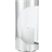 Georg Jensen Chrome Contours Transparent/Stainless Steel Lysestage 22.2cm