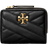 Tory Burch Kira Chevron Bi Fold Wallet - Black