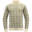 Devold Hoddevik Wool High Neck Sweater - Off White/Olive