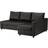 Ikea FRIHETEN Bomstad Black Soffa 230cm