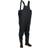 vidaXL Waterproof Hunting Fishing Wader 38 Black