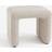 H&M Bouclé Light Beige Seating Stool 43.8cm