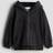 H&M Jungen Hoodiejacke aus Twill Schwarz 134/140 8-10Y