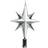 Decoris Piek Silver Julgranspynt 26cm