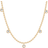 Julie Sandlau Grace Necklace - Gold/Transparent