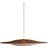 Piet Hein Sinus Walnut/Opal Pendant Lamp ∅ 55cm