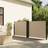 vidaXL Infällbar Sidomarkis Beige 140x600 cm