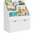 Aiyaplay Kids Bookcase With Shelves And Drawer