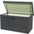 Garden Sanctuary Outdoor Storage Box 350L Metal Lockable Utility Chest Cushion