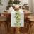 Shein CountryStyle Runner With Lemon And Leaves Print Flowers Decoration For Kitchen Dining Tablecloth Yellow, Green, Beige (120x30cm)