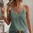 Shein Summer Casual Solid Color Spaghetti Strap Top