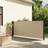 vidaXL Infällbar Sidomarkis Beige 120x600 cm