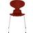 Fritz Hansen Myren Venetian Red Kitchen Chair 80.5cm