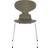 Fritz Hansen Myren Olive Green Kitchen Chair 80.5cm