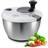 VEVOR One-Handed Easy Press Large Salad Spinner 25cm