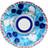 PICCOLA HOME Amalfi Turquoise Soup Plate 23cm