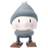 Hoptimist Skiing Bimble Sky Dekorationsfigur 10cm