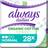 Always Dailies Organic Cotton Protection Normal 28-pack