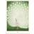 Citatplakat Peacock White/Green Plakat 14.8x21cm